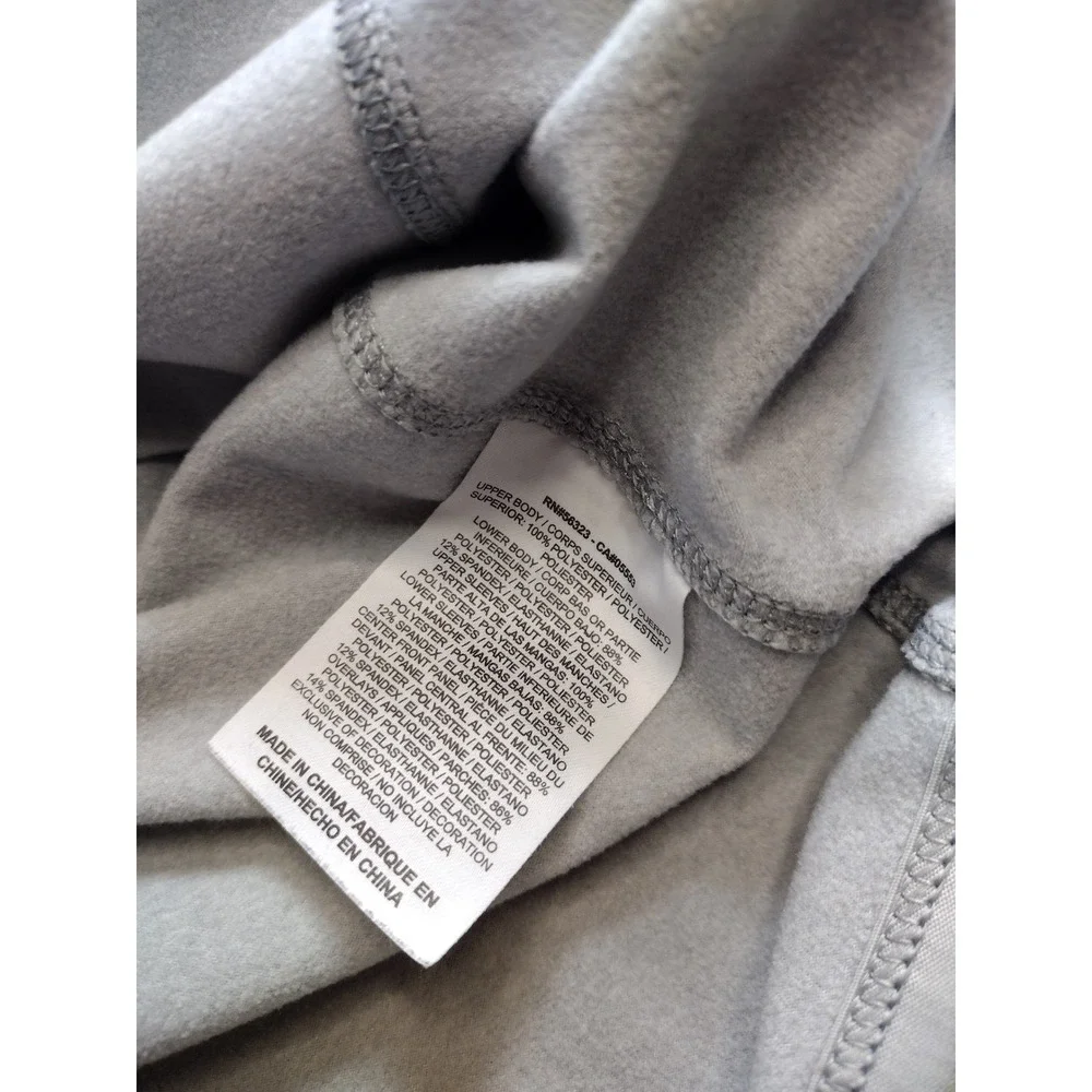 Nike Running Dri-FIT Thermal Quarter Zip Pullover Gray Neon XS‎